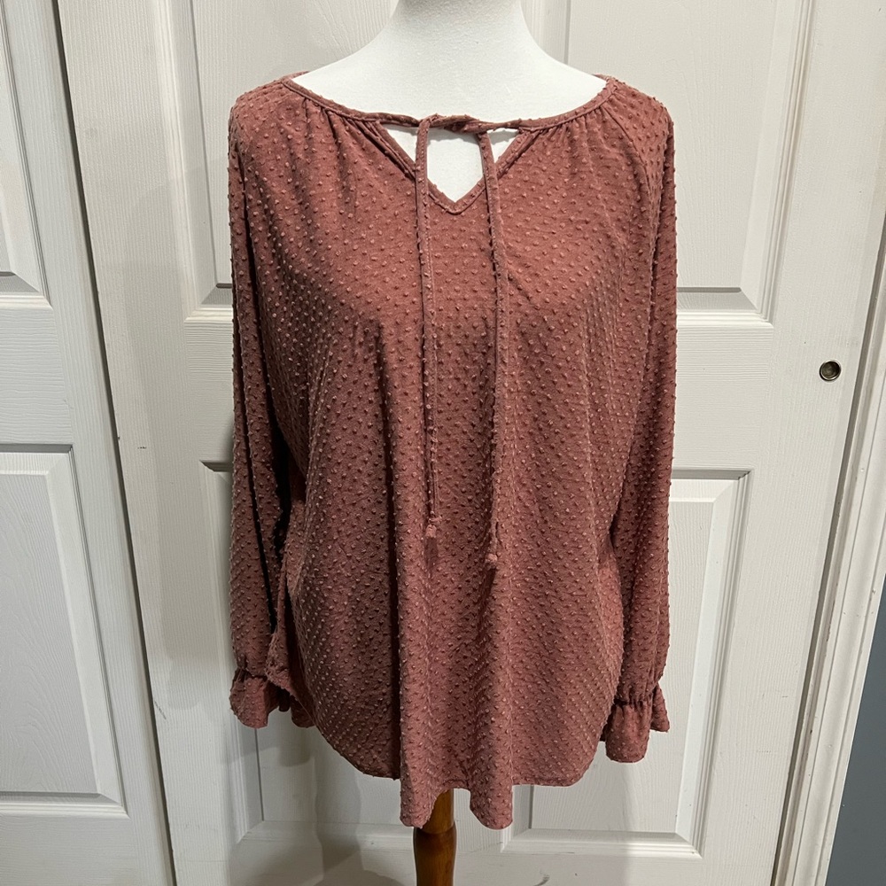 Dusty rose top